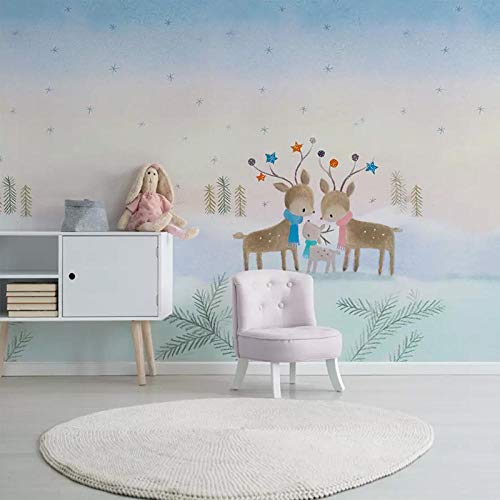 MGQSS fondo de pantalla mural Parque zoológico de dibujos animados lindo osito Autoadhesivo 3D póster foto Hogar decoración dormitorio sala cocina televisión corredor oficina Cuarto de(W)200x(H)150 cm