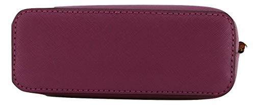 Michael Kors Jet Set Maquillaje Bolsa de Viaje Bolsa Saffiano Cuero con Ojales Detalle