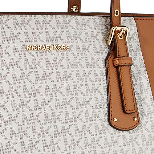 Michael Kors Voyager, EW TOTE para Mujer, Vainilla/Acrn, Small