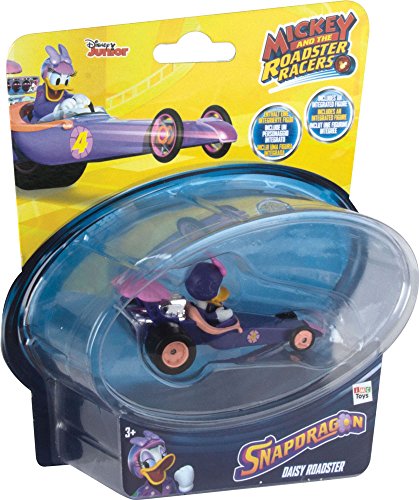Mickey Mouse- Mini Vehículos: Daisy's Snapdragon, Multicolor (IMC Toys 182868)