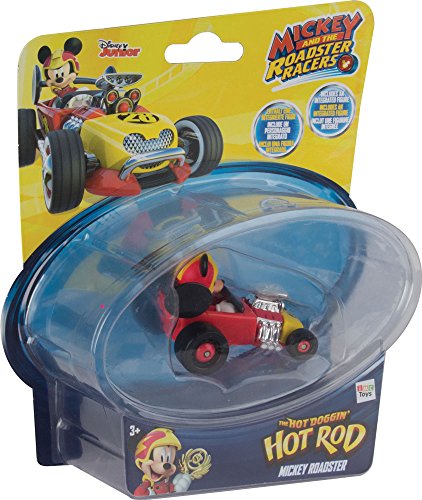 Mickey Mouse- Mini Vehículos Doggin Hot Rod, Multicolor (IMC Toys 182844)