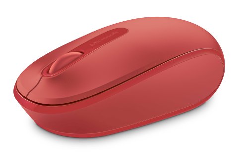 Microsoft – Wireless Mobile Mouse 1850 Rojo