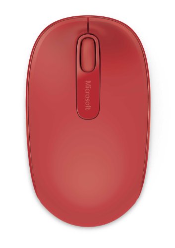 Microsoft – Wireless Mobile Mouse 1850 Rojo