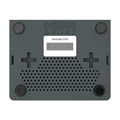 Mikrotik Hex S Ethernet Negro - Router (10,100,1000 Mbit/s, 10/100/1000Base-T(X), Negro, 256 MB, 11 W, CC)