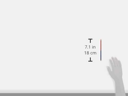 Milan BWM10294 - Blíster con 2 lápices bicolores, color azul y rojo