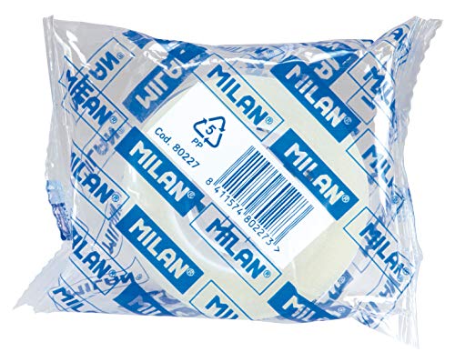 MILAN Cinta adhesiva invisible 19 mm x 33 m