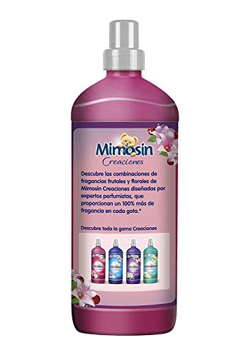 Mimosín Suavizante Concentrado Creaciones Flores de Tiaré y Frutos Rojos para 58lavados - 9 Suavizantes