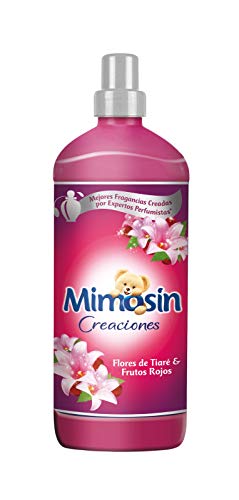 Mimosín Suavizante Concentrado Creaciones Flores de Tiaré y Frutos Rojos para 58lavados - 9 Suavizantes