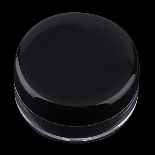 Mini tamaño y peso ligero portátil cosmético frasco vacío olla sombra de ojos maquillaje crema facial bálsamo labial envase botellas recargables - negro