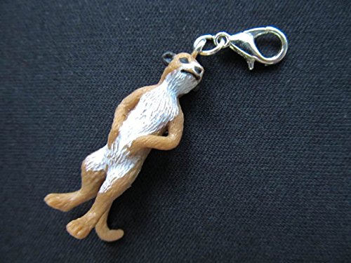 Miniblings Meerkats Dog Prairie Rubber Charm Zipperpull Remolque Bettelanhänger