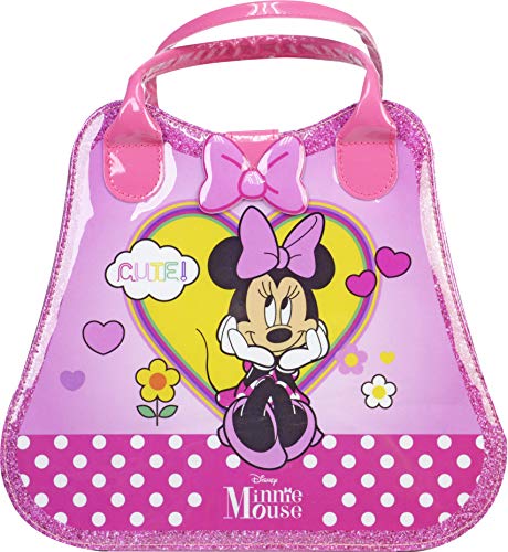Minnie Mouse Weekender-Neceser, Set Niñas Minnie-Selección de Productos Seguros en un Maletín de Maquillaje, Color Rosa (Markwins Beauty Brands 1599048E)