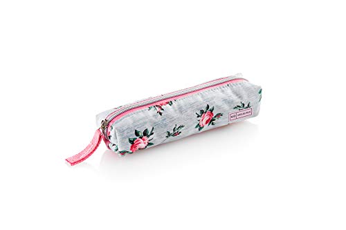 MIQUELRIUS 18852 - Estuche Mini Poliéster Con Goma Elástica Cierre Cremallera Miquelrius Rosas