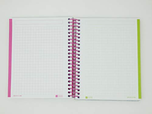 Miquelrius 46143  Cuaderno A6 120 Cuadrícula Love Agatha Ruiz de la Prada