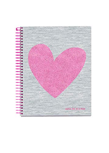 Miquelrius 46143  Cuaderno A6 120 Cuadrícula Love Agatha Ruiz de la Prada