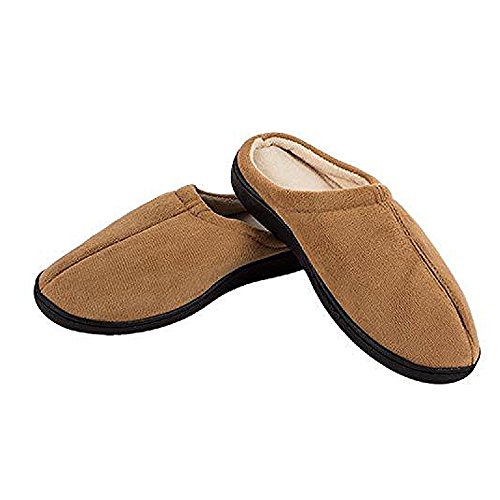 MIRACLE SLIPPERS MARRON M (39/40) - Zapatillas de Gel Anti fatiga UNISEX. Producto Original anunciado en TV