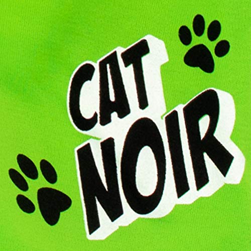 Miraculous Pijamas de Manga Corta para Niños Cat Noir Verde 5-6 Años