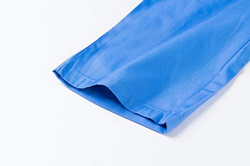 MISEMIYA - PANTALÓN Sanitarios Unisex Cintura ELÁSTICA Uniforme Laboral MÉDICO Enfermera Limpieza Veterinaria SANIDAD HOSTELERÍA- Ref.8312 - XS, Blanco