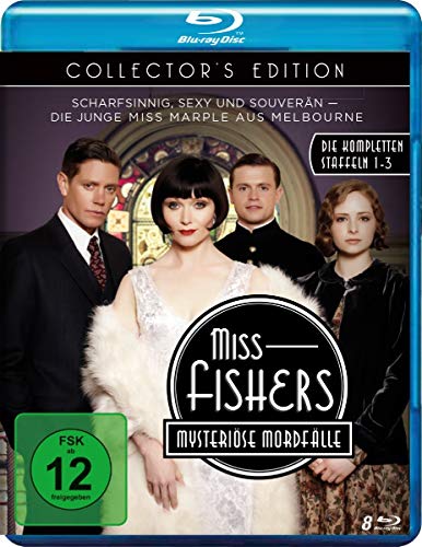 Miss Fishers mysteriöse Mordfälle - Collector's Edition - Die kompletten Staffeln 1-3 mit allen 34 Episoden [Alemania] [Blu-ray]