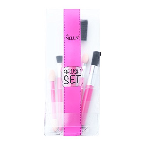 MISS NELLA - Maleta de color rosa completa – Peel Off, esmalte de uñas no tóxico, juguete de maquillaje hipoalergénico, seguro para niños
