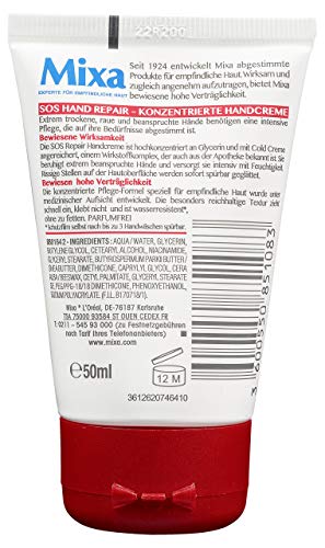 Mixa SOS Repair Crema de manos concentrado, 50 ml