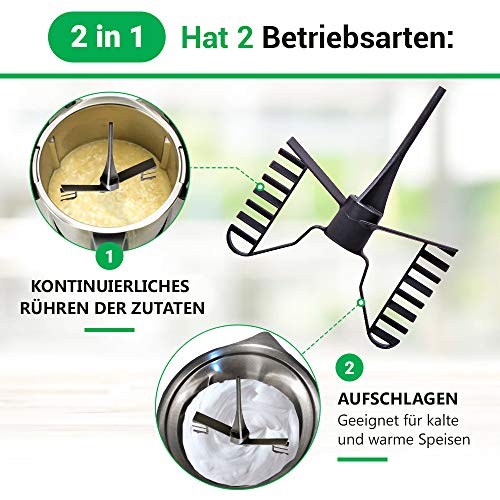 Mixing attachment for Vorwerk Thermomix TM21 kitchen machine butterfly attachment accessoriesspare parts new alternative