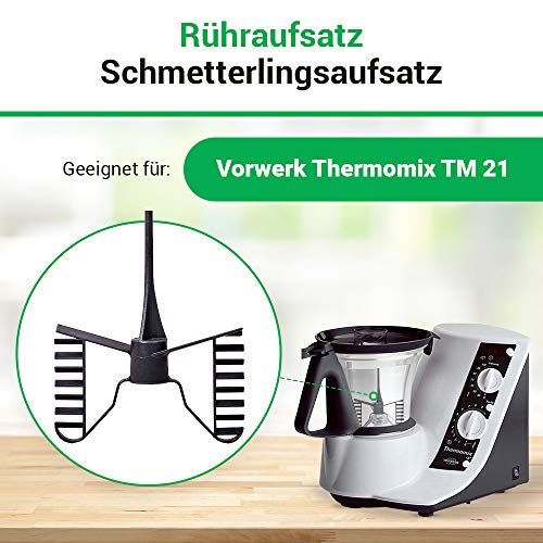 Mixing attachment for Vorwerk Thermomix TM21 kitchen machine butterfly attachment accessoriesspare parts new alternative