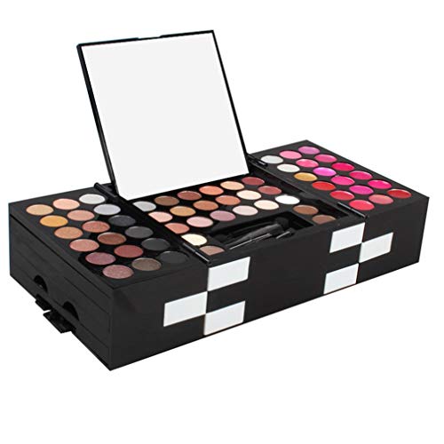MKNZONE 142 Colores Paleta De Sombras De Ojos - Profesionales Ultra Pigmentado Paleta Maquillaje Natural y Perdurable