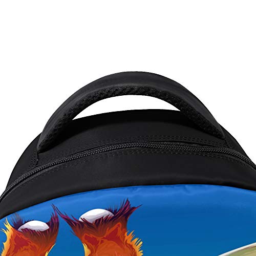 Mochila Linda Bolsa Mochila de Maquillaje de Jirafa de Moda para niños y niñas Mochila Informal al Aire Libre