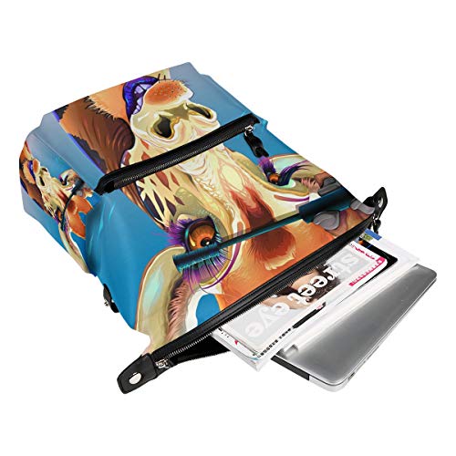 Mochila Maquillaje de Jirafa de Moda para niños y niñas Mochila Linda Bolsa Mochila Informal al Aire Libre