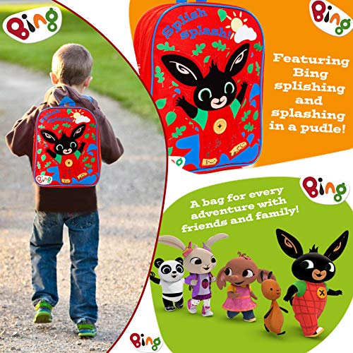 Mochilas Escolares Juveniles del Conejito De Bing para Niños | Mochilas Infantil para La Guardería | Bolso Escolar para Niños | Mochila Infantil Animales
