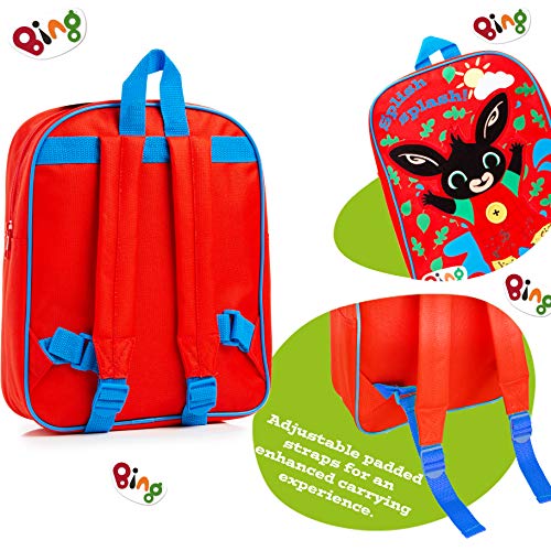 Mochilas Escolares Juveniles del Conejito De Bing para Niños | Mochilas Infantil para La Guardería | Bolso Escolar para Niños | Mochila Infantil Animales