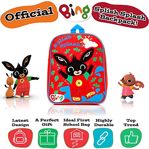 Mochilas Escolares Juveniles del Conejito De Bing para Niños | Mochilas Infantil para La Guardería | Bolso Escolar para Niños | Mochila Infantil Animales