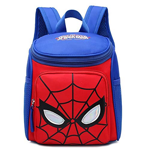 Mochilas Infantiles,Bolsa Escuela Mochila para Niños Superhéroe Durable Ajustable Bolsas de Libros de Kindergarten Niños Niñas Bolsas de Libros de la Escuela Primaria