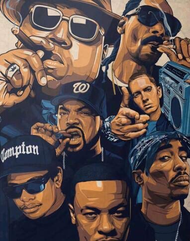 Moda West Coast Tupac 2PAC Hip Hop Rock Música Rapero Cantante Super Star cigar Poster Lienzo Pintura Arte de la pared Imagen Sala de estar Fans Dormitorio Decoración del hogar