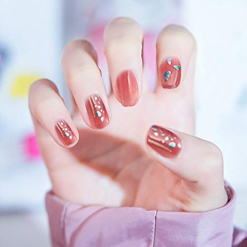 Mokinga Stickers Uñas Flores, Nail Stickers, 84 Piezas De Pegatinas Para Decoración De Uñas, Pegatinas De Uñas De Dibujos Animados Con Estampado En Caliente 3D Para Decoración De Uñas DIY