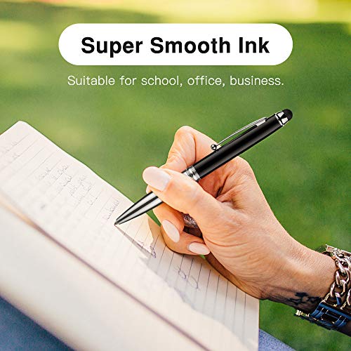 MoKo 3-en-1 Lápiz Táctil Capacitiva Universal, Digitales Bolígrafo Stylus Pen con LED Luz para Apple iPad, iPhone, Kindle, Samsung Galaxy, Teléfonos, Tableta, Toda la Dispositivo de Pantalla Táctil