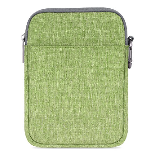 MoKo 6-Pulgadas Funda de Fieltro - Portátil Sleeve Bag Nilón Maletín Cover Case para Amazon Kindle Paperwhite/Voyage/All-New Kindle (8th Generation, 2016) / 6 Inch Kindle Oasis E-Reader, Verde