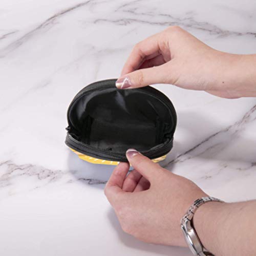 Monedero con Cremallera para niñas Bebida de Cerveza Acuerdo acordado Cheers Monedero Llavero para Mujeres Divertido Monedero con Cremallera Mini Bolsas de Maquillaje cosmético para Mujeres Niñas Reg