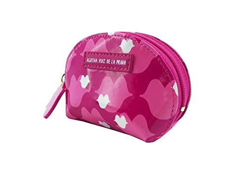 Monedero Fucsia con Besos Agatha Ruiz de la Prada