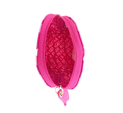 Monedero Fucsia con Besos Agatha Ruiz de la Prada