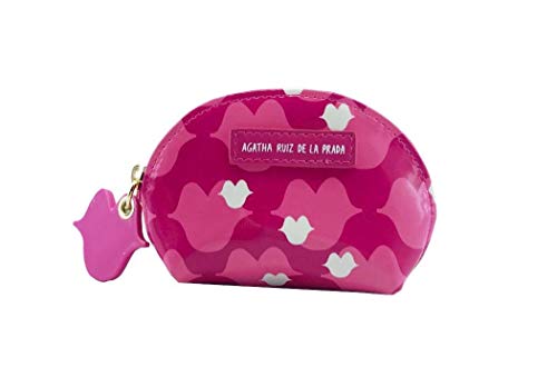 Monedero Fucsia con Besos Agatha Ruiz de la Prada