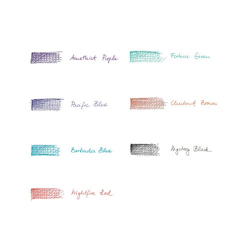 Montblanc 124501 Recambios finos para Rollerball – Recargas de alta calidad Royal Blue, 1 paquete x 2 Recargas