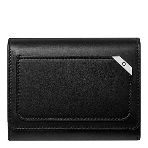 Montblanc Meisterstueck Black Leather Urban Business Card Holder 124102