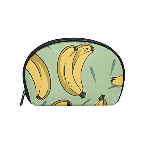 MONTOJ BANANA SEAMLESS patrón maquillaje bolsa viaje artículos de tocador organizador