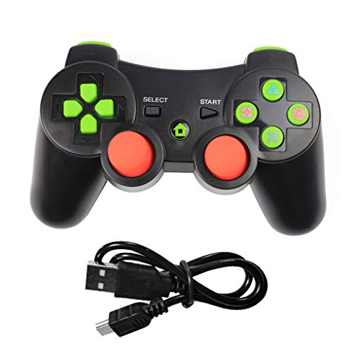 Morza Controlador inalámbrico Bluetooth Wireless Juego Joystick Gamepad para PS3 Videojuegos Handle Joystick