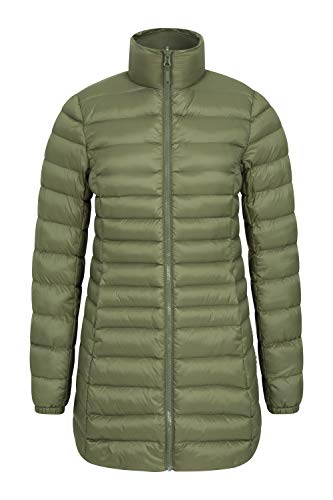Mountain Warehouse Chaqueta Larga de Invierno 3 en 1 para Mujer de Alaskan Caqui 40