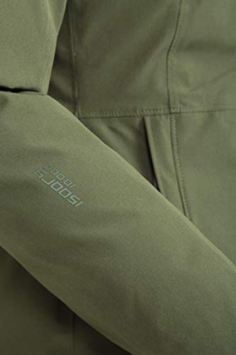 Mountain Warehouse Chaqueta Larga de Invierno 3 en 1 para Mujer de Alaskan Caqui 40