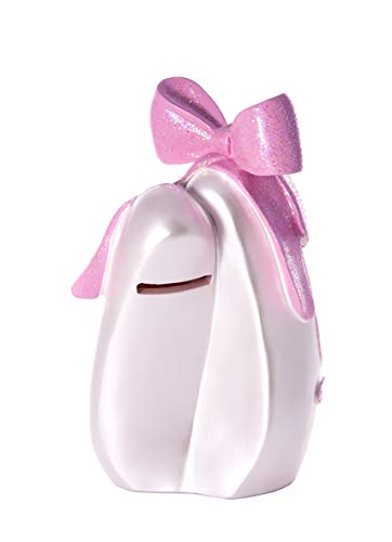 Mousehouse Gifts Huchas niños Adulto niña con Forma de Zapatilla de Ballet Rosa con Purpurina