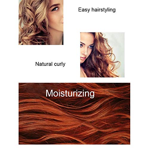 Mousse mejorador de rizos de 200 ml, Mousse de espuma para el cabello anti-encrespamiento hidratante, Mousse para peinar el cabello, Mejora los rizos, Humedad profunda, Agrega brillo, Fortalece y prot