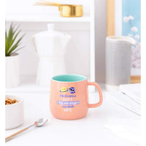 Mr. Wonderful Taza, Multicolor, único